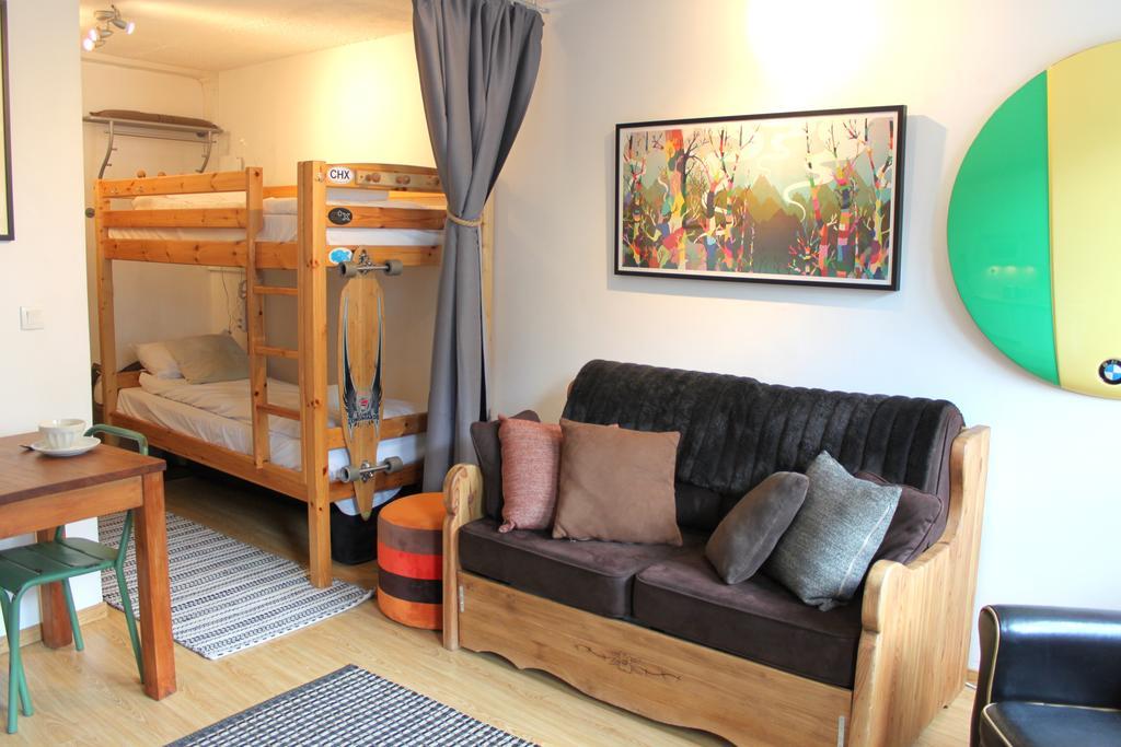 שאמוני Apartment Gentianes חדר תמונה